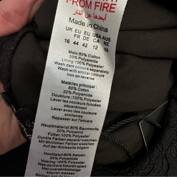 Boohoo NWT Lace Wide Leg Trousers - Picture 7 of 7